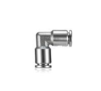 Raccordo for tubo pneumatico in acciaio inossidabile 304 da 14/16 mm, raccordo for tubo ad alta pressione e temperatura a sgancio rapido in metallo di qualità, 1 pezzo(PV,8MM)