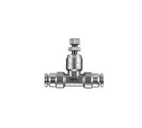 Raccordo for tubo pneumatico in acciaio inossidabile 304 da 14/16 mm, raccordo for tubo ad alta pressione e temperatura a sgancio rapido in metallo di qualità, 1 pezzo(SA,14MM)