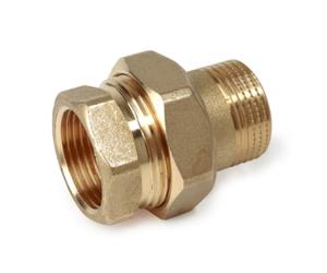 Raccordo Giacomini diritto tre pezzi attacchi filettati M-F 1/ 2 R18Y003