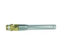 Raccordo girevole con molla antipiega, ottone, R 1/4, tubo Ø 6 x 4