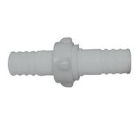 Raccordo Giuntatubi A Tre Pezzi Diritto/Diritto, Adatto Per Operazioni Di Irrigazione. In Plastica.