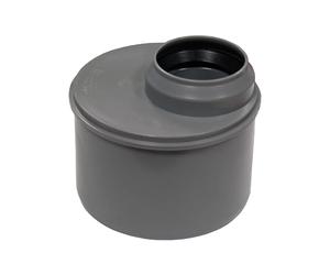 Raccordo HTR riduzione eccentrica diametro 50/40mm Grigio