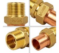 Raccordo idraulico in ottone 3/4 pollici C x for mip per progetti per for di