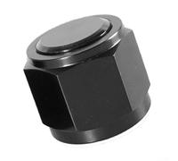 Raccordo in alluminio anodizzato progettato per adattatori per tubi svasati maschio AN4 AN6 AN8 AN10 AN12 in ambienti industriali (AN12)