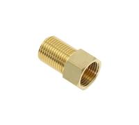 Raccordo in ottone da 1/2" BSP maschio a femmina, adattatore di collegamento dritto, lunghezza 28 mm, 40 mm, 50 mm, 70 mm, 100 mm(70mm length1/2)
