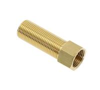 Raccordo In Ottone Da 1/2" Maschio A Femmina, Accoppiatore Dritto, Adattatore Connettore, Lunghezza 28 Mm, 40, 50, 70, 100(Gold)