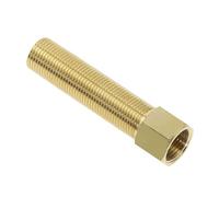 Raccordo In Ottone Da 1/2" Maschio A Femmina, Accoppiatore Dritto, Adattatore Connettore, Lunghezza 28 Mm, 40, 50, 70, 100(Orange)