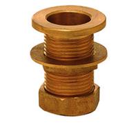 RACCORDO IN OTTONE PER CASSONI DIRITTO CON TAPPO mis.1