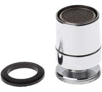 Raccordo in ottone placcato oro, 24 mm, orientabile, a risparmio d'acqua, erogatore per rubinetto M24, spina professionale