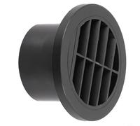 Raccordo in plastica per condotto riscaldatore 75 mm per presa d'aria di riscaldamento cabina barca, compatibile con Webasto, Eberspacher e per riscaldatori diesel Propex