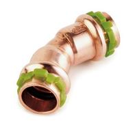 Raccordo In Rame SudoPress Curva 45° 28 Mm Interno/Interno VC041 5041VW28