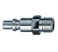 RACCORDO INNESTO PER RUBINETTO RAPIDO - MASCHIO DA 1/4 PER ARIA COMPRESSA