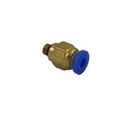 Raccordo Innesto rapido pneumatico per tubo 4 mm filetto M5 - Conf.15 pezzi