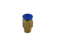 Raccordo Innesto rapido pneumatico per tubo 4 mm filetto M8 - Conf. 15 pezzi