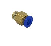 Raccordo Innesto rapido pneumatico per tubo 6 mm filetto 1/8" - Conf.15 pezzi
