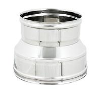 Raccordo inox 6 decimi AISI 304 da F 180 a F variabile