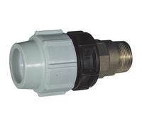 RACCORDO MASCHIO DI TRANSAZIONE IN OTTONE 1" x 32