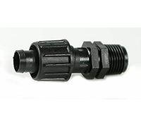 RACCORDO MASCHIO DN 1/2" X 16 PER ALA GOCCIOLANTE (CONFEZIONE DA 25 PZ.)