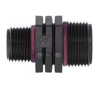 Raccordo Nipplo ridotto 3/4" x 1/2" Nero