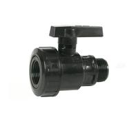 Raccordo nylon con valvola a sfera MF 3/4" - IRRITEC - 10 pz