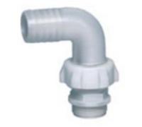 Raccordo NYLON curvo3pz. Ø 2"" x50mm