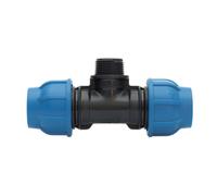 Raccordo Nylon Tee M Ø 20 x ½ x 20 mm Irritec 20 Pezzi