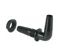 Raccordo passaparete curvo 15-17mm Made in Italy