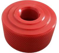 Raccordo per cisterna IBC S60x6 - F 3/4 modello standard in polietilene Rosso con guarnizione
