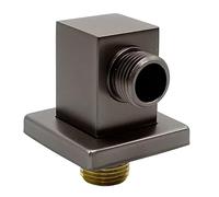 Raccordo per doccia a scomparsa salvaspazio in acciaio con strato protettivo, accessori da bagno aggiornamenti per uso prolungato, gomito per doccia in bronzo