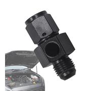 Raccordo per manometro olio, connettore femmina per tubo pressione olio,Connettore sensore pressione | Con adattatore regolatore porta misuratore 1/8NPT filettature 4/6/8/10/12AN per una migliore