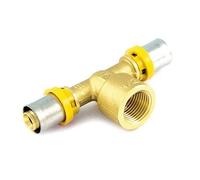 RACCORDO PER MULTISTRATO GAS A T FEMMINA 32 x 3/4" x 32