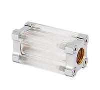 Raccordo per Raffreddamento Ad Acqua, Filtrazione Precisa Filtro Universale Monofacciale da 40 Mesh Filtro per di Raffreddamento Ad Acqua in Materiale Acrilico in Ottone