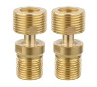 Raccordo per tubi ad angolo curvo in ottone con filettatura maschio, resistente all'erosione, per sistemi idraulici, adattatori resistenti