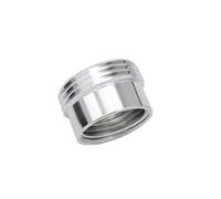 Raccordo per tubi flessibili Adattatore for tubo flessibile da bagno e cucina, filettatura maschio, connettore di trasferimento, accessori for rubinetto doccia, nero cromato Adattatore(A-Chrome)