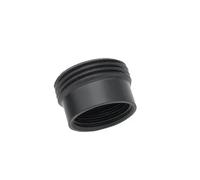 Raccordo per tubi flessibili Adattatore for tubo flessibile da bagno e cucina, filettatura maschio, connettore di trasferimento, accessori for rubinetto doccia, nero cromato Adattatore(A-Black)