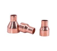 Raccordo per tubi in puro rame da 12,7 mm a 6,35 mm, 8, 10, 12,7, 15, 16, 19, 25, 28, 32 mm