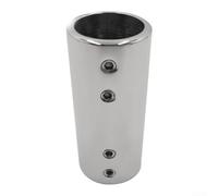 Raccordo per tubi marini diritti in acciaio inossidabile 316 per installazioni di barche e yacht in cui resistenza ed efficienza di flusso sono fondamentali (32 mm)