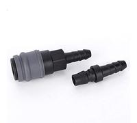 Raccordo per tubo dell'aria 10 pezzi Accoppiatore a connessione rapida Connettore rapido in acciaio di plastica Tipo C SH PH Pneumatico per tubo dell'aria 8/10/12mm(10mm（30）)