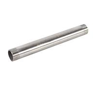 Raccordo per tubo filettato maschio in acciaio inox 304 BSP 200mm, Connettore raccordo doppio filetto esterno 1/4 ", 1/2", 3/4 ", 1"(DN20*200mm=3/4)