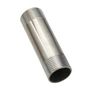 Raccordo per tubo flessibile in acciaio inossidabi 1 pz 5/6/8/10/15/20/30 cm 1/2" 3/4" 1" raccordo for tubo acqua con filettatura maschio doppia in acciaio inossidabile(30cm x 1I2 inch)