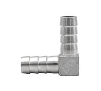 Raccordo per tubo flessibile in acciaio inossidabi Raccordo for tubo flessibile in acciaio inossidabile tipo croce a tre vie 6 8 10 12 14 15 16 19 20 25 32 mm raccordo for connettore(L Type,6MM_SS304)