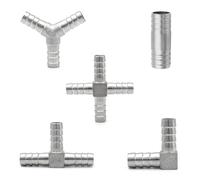 Raccordo per tubo flessibile in acciaio inossidabi Raccordo for tubo flessibile in acciaio inossidabile tipo croce a tre vie 6 8 10 12 14 15 16 19 20 25 32 mm raccordo for connettore(Cross,30MM_SS304)