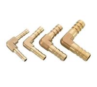 Raccordo per tubo in ottone Raccordo a gomito uguale riduzione Barb 4mm-16mm Tubo flessibile in rame Spinato Accoppiatore Connettore Adattatore-9mm-5mm