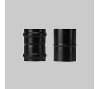 RACCORDO PER TUBO PELLET LIGHT Ø 100 mm Innesto M/M Tubi Stufe Pellet
