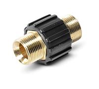 Raccordo per tubo Premium Plus!+ per tubi ad alta pressione di idropulitrici Kärcher e Kränzle HD & HDS con filettatura M22 come 4.403-002.0 di ONE! - Made in Germany