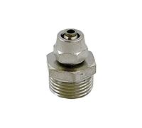 Raccordo Pneumatico a Calzamento Tubo da 6mm e Filetto Gas Maschio 3/8” - Conf. 15 pezzi