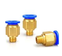 Raccordo pneumatico for aria compressa PC 4/6/8/10/12 mm Filettatura 1/8 1/4 3/8 1/2 Raccordi for tubi flessibili Connettori rapidi for tubi 1 pz(12-04)