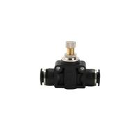 Raccordo pneumatico for tubi, attacco rapido, 4 mm, 6 mm, 8 mm, 10 mm, 12 mm, PU, PV, PE, HVFF, PY, connettori for tubi, 1 pezzo(SA,6MM)