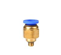 Raccordo pneumatico for tubo flessibile for aria compressa M5 4 mm 6 mm 8 mm 10 mm 12 mm Filettatura maschio 1/4 1/2 1/8 3/8 Connettore rapido for tubo flessibile compresso 1 pz(OD 16mm,M5)