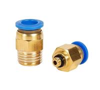 Raccordo pneumatico PC Air Connettore rapido PC4-m5 4-M6 4mm 6mm 8mm 10mm 12mm Filettatura maschio 1/4 1/2 1/8 3/8 Compressa(PC4-M8x1.25,50 PCS)